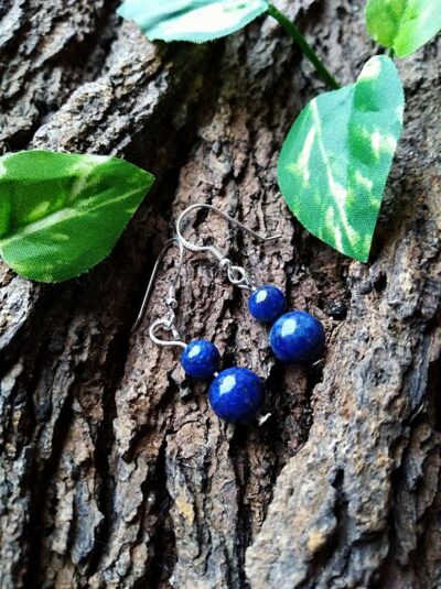 Boucles d’oreilles en Lapis-Lazuli