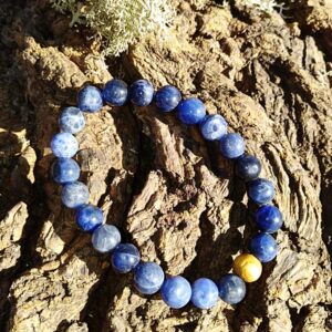 Bracelet Sodalite perles de 8 mm