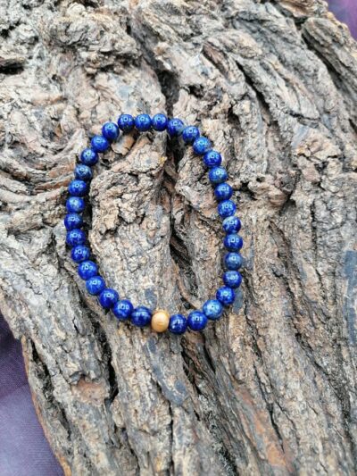 Bracelet Lapis-Lazuli Perles de 6mm