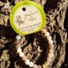 Bracelet Pierre de Lune Orangée perles de 8 mm Féminin Sacré – Image 2