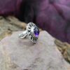 Bague en Argent 925 - Améthyste - Taille 51 – Image 2