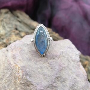 Bague en Argent 925 – Labradorite – Taille 51