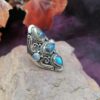 Bague en Argent 925 - Labradorite - Taille 57 – Image 2