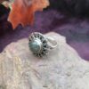 Bague en Argent 925 - Labradorite - Taille 60 – Image 2