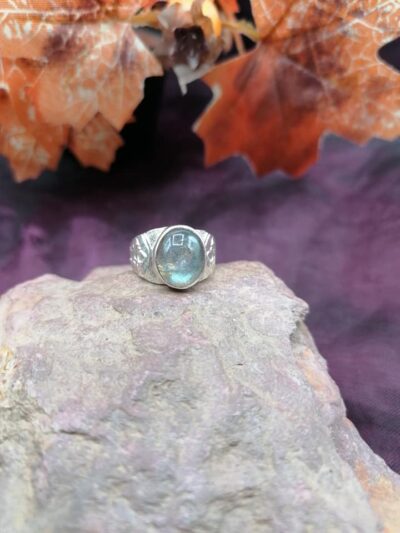 Bague en Argent 925 – Labradorite – Taille 52