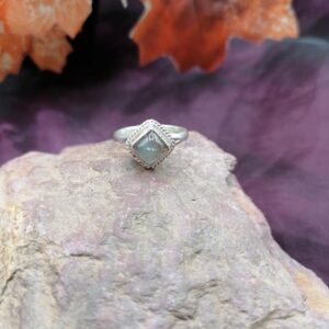 Bague en Argent 925 – Labradorite – Taille 55