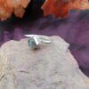Bague en Argent 925 - Labradorite - Taille 55 – Image 2