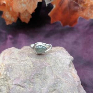 Bague en Argent 925 – Labradorite – Taille 53