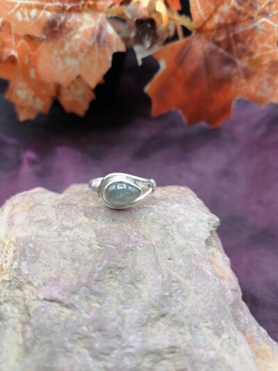 Bague en Argent 925 – Labradorite – Taille 54