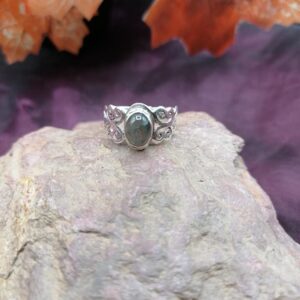 Bague en Argent 925 – Labradorite – Taille 54