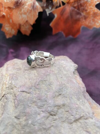 Bague en Argent 925 – Labradorite – Taille 54