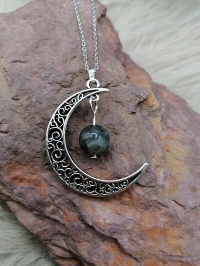 Pendentif « Pouvoir de Lune » – Labradorite