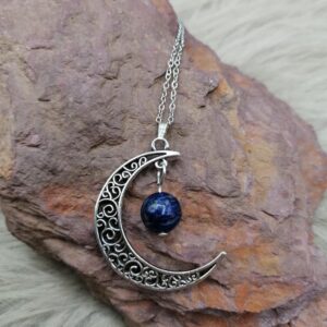 Pendentif “Pouvoir de Lune” – Lapis-Lazuli