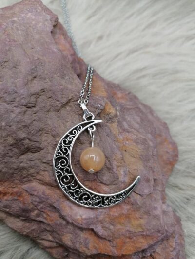 Pendentif « Pouvoir de Lune » – Pierre du Soleil