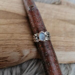 Bague en Pierre de Lune – Argent 925 – Taille 57