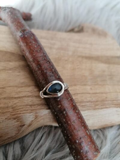 Bague en Labradorite – Argent 925 – Taille 56