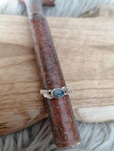 Bague en Labradorite – Argent 925 – Taille 56