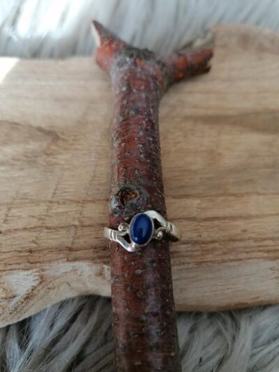 Bague en Lapis-lazuli – Argent 925 – Taille 56