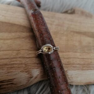 Bague en Citrine - Argent 925