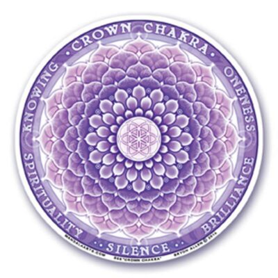 Stickers Chakras 7 Couronne – 12 cm