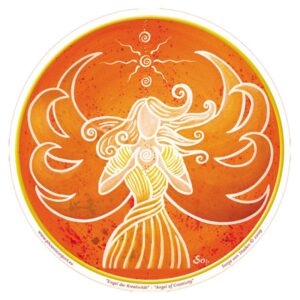 Stickers Ange de la Créativité – 12 cm