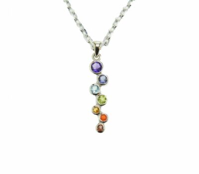 Pendentif Chakras – Argent 925