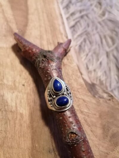 Bague en Lapis-Lazuli en Argent 925 – Taille 54