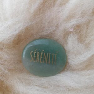 Galet Sérénité en Aventurine Verte