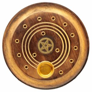 Brûleur d’Encens Attrape Cendre – Pentacle