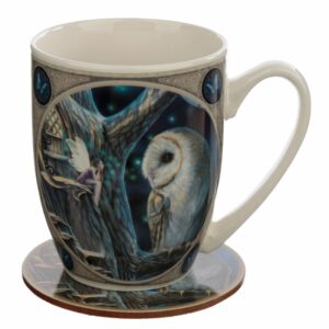 Ensemble Mug & Dessous de Verre – Fée