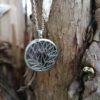 Pendentif Médaillon Cerf en Améthyste
