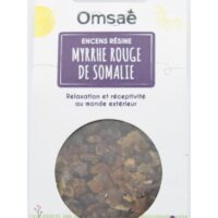 Encens résine en grains myrrhe rouge de somalie 50 g