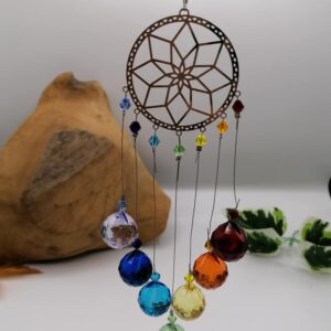 Boules Cristal feng shui 7 chakras et mandala