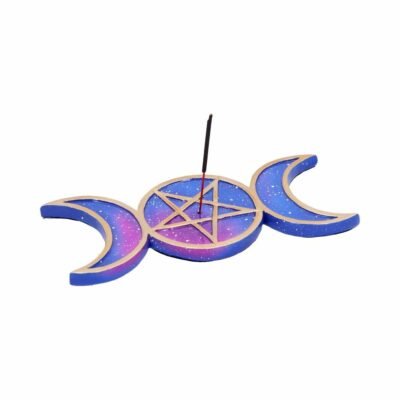 Brûleur d’encens Triple Lune – 21,5 cm