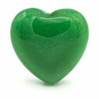 Coeur en Aventurine Verte – 3 cm