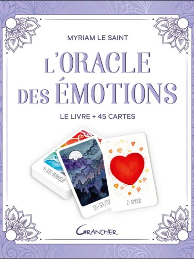 L’Oracle des émotions – Le livre + 45 cartes – Coffret