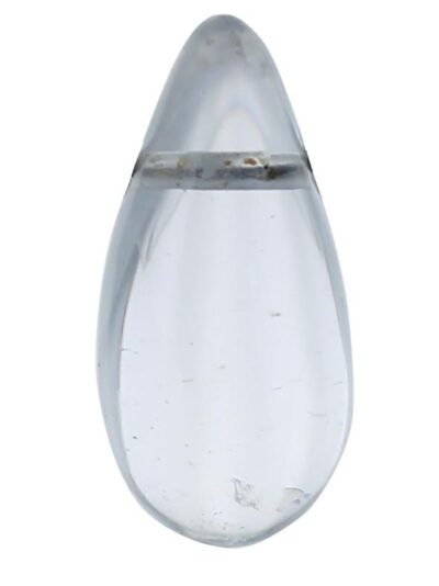 Pendentif Goutte Pierre Percée - Cristal de Roche