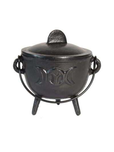 Chaudron en Fonte Noir Diamètre 12 cm