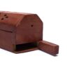 Boîte brûle encens en bois 2 couleurs – Image 3