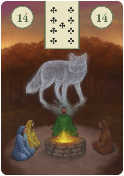 L’Oracle Païen Lenormand – Coffret