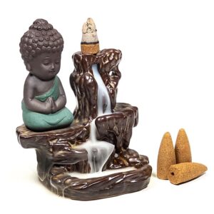 Cascade de refoulement Brûle-encens Petit Bouddha