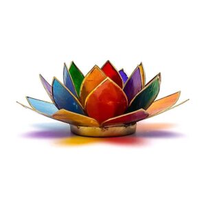 Lotus, 7 chakras doré