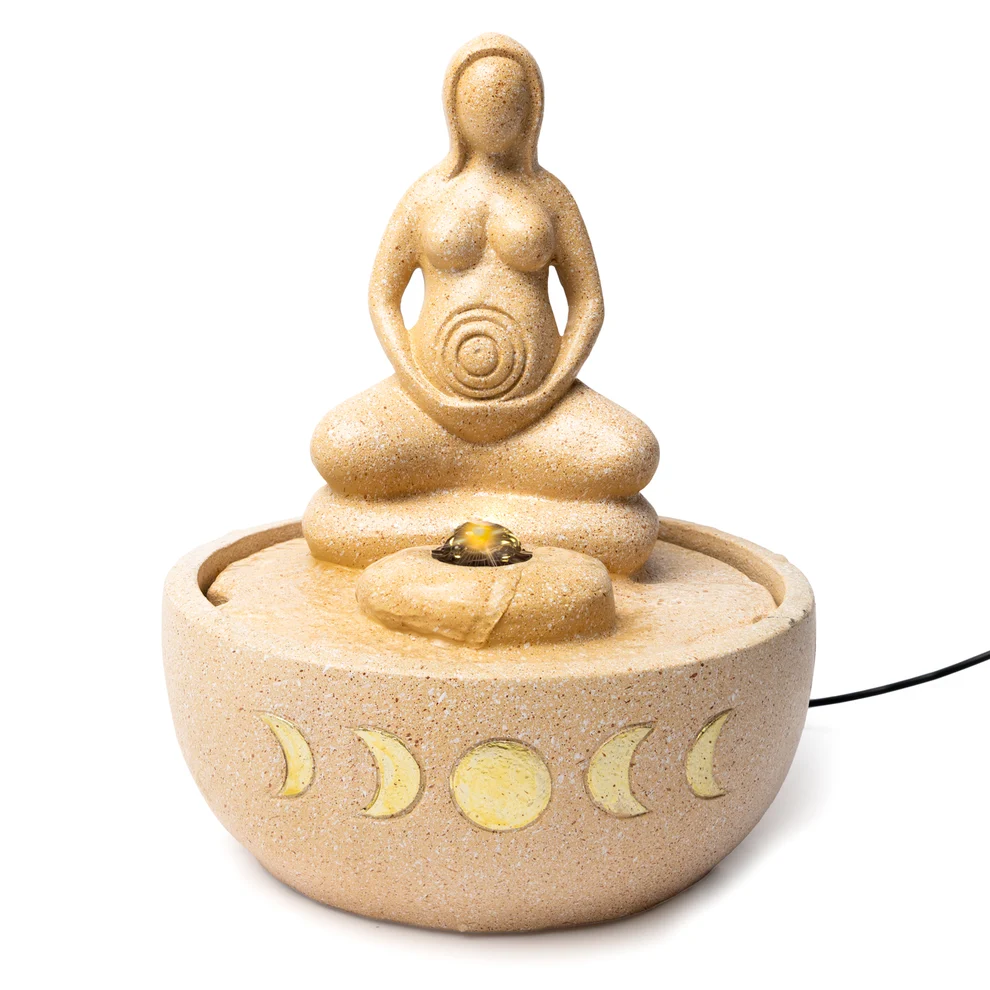 Fontaine d'intérieur Déesse & Phases de la Lune – Image 2