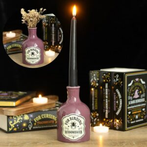 Vase et bougeoir Potion Araignée