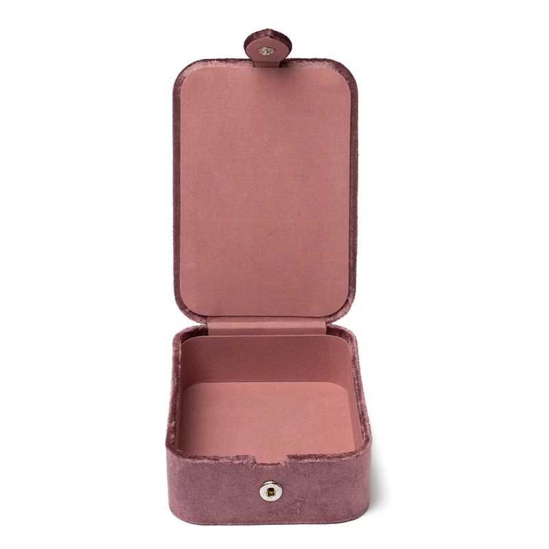 Coffret à bijoux / tarot velours rose avec déesse – Image 2
