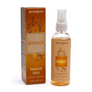 Spray aurique et assainisseur d'air spray Myrrhe